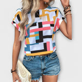 Chloé | Eleganta īsroku blūze Chloé